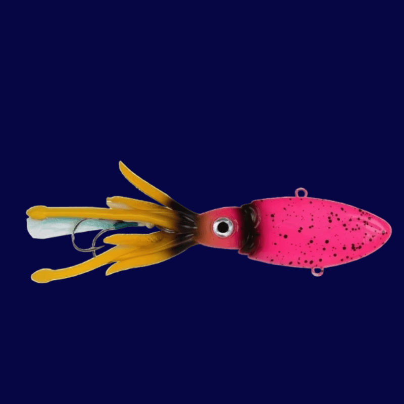 LureLegend™ Vibrating Squid Lures - Pink