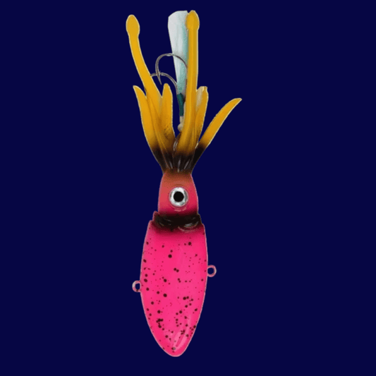 LureLegend™ Vibrating Squid Lures - Pink