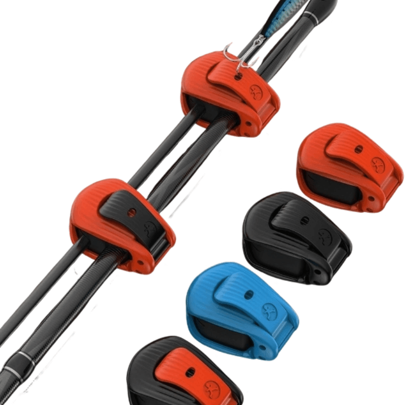 LureLegend Non-Slip Fishing Rod Holder Clips (2 pack)