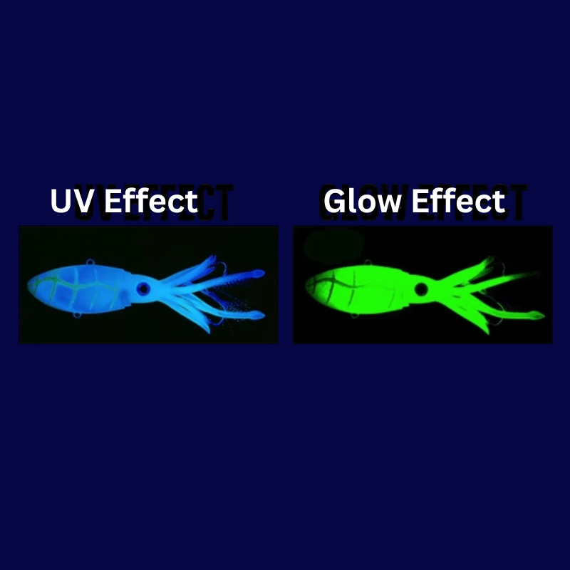 LureLegend™ Vibrating Squid Lures - Light pink