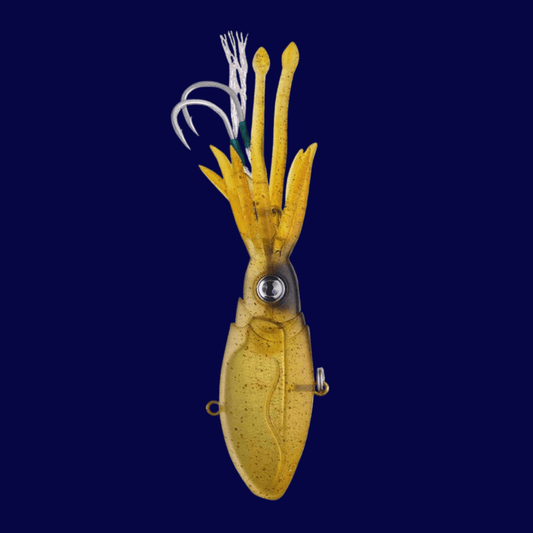 LureLegend™ Vibrating Squid Lures - Brown